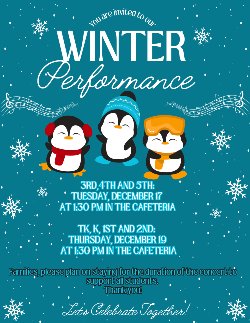 Winter performance 